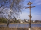 Мышкин. Памятный крест об основании города